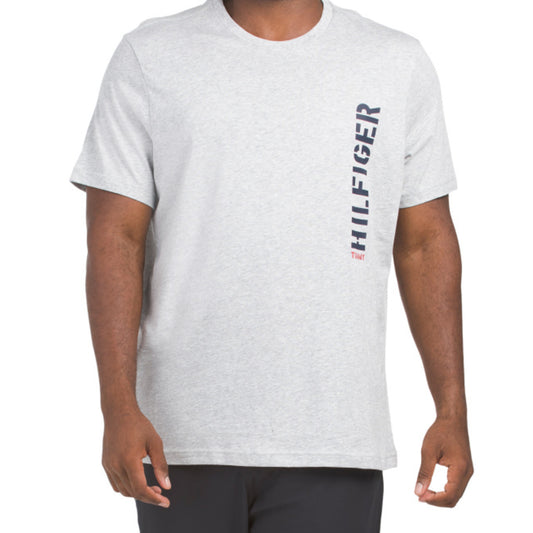 Tommy Hilfiger Men's Soft Cotton Short Sleeve Graphic Print Logo T-Shirt