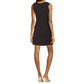 Vertigo Women's Novelty Textured Front Sleeveless Cocktail Party Mini Dress