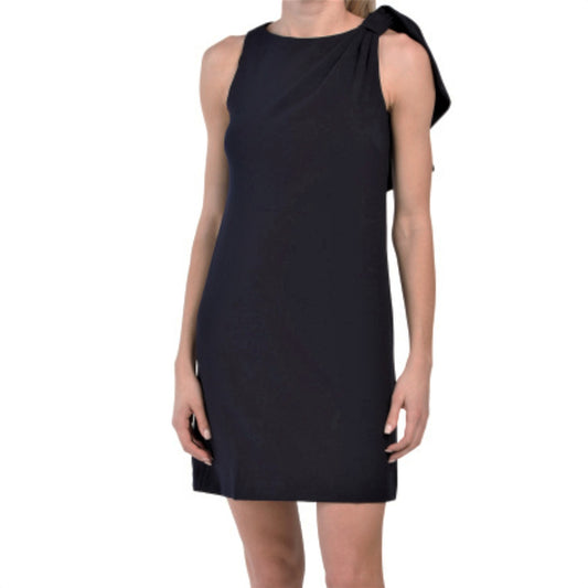Vince Camuto Women's Shoulder Bow Cocktail Party Mini Dress
