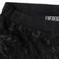 POL Boho Floral Lace Elastic Waistband Maxi Skirt