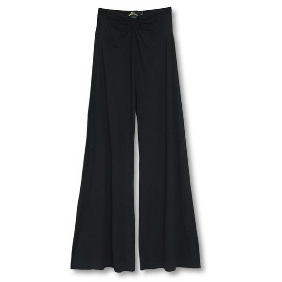 ASOS Luxe Ring Detail High Rise Wide Leg Flare Pants
