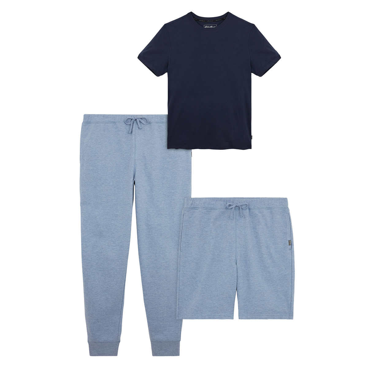 Eddie Bauer Men s 3 Piece Super Soft Sleep Set Tee Joggers and