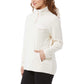 32 Degrees Women's Soft Fleece Button Snap Sweatshirt Pullover Top