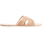Matisse Women's Fred Woven Leather Flat Slip On Sandals